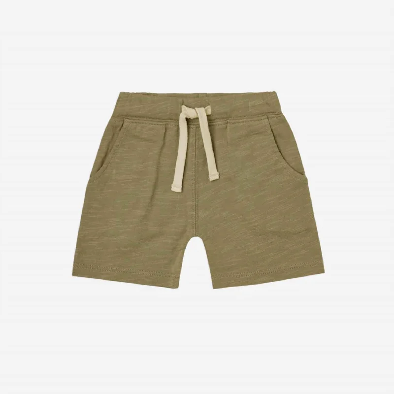 Boys Sam Short In Olive