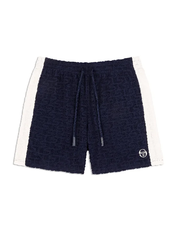 Livata Monogram Short- Maritime Blue