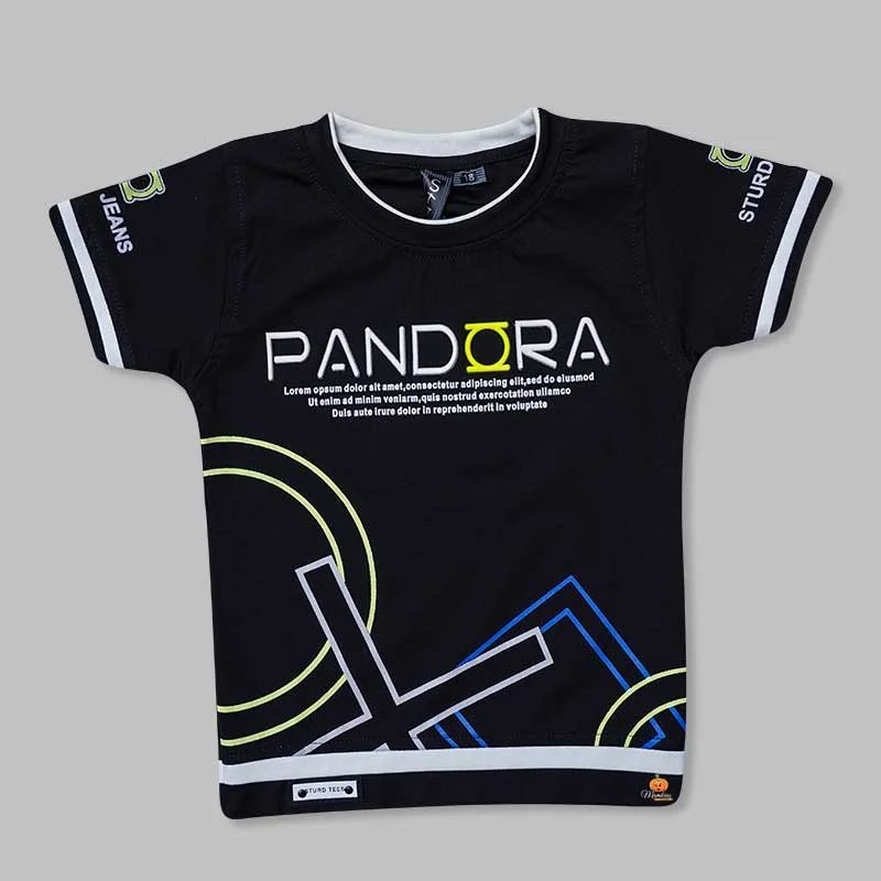 Solid Printed T-Shirts for Boys